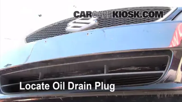 2004 Suzuki Verona LX 2.5L 6 Cyl. Huile Changer l'huile et le filtre à huile